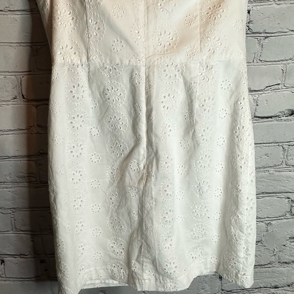 Anthropologie HUTCH Eyelet Bow Mini Dress - Picture 4 of 4